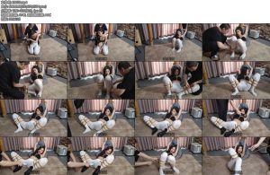 [随心原创] 江奈白丝铐手-丝依依