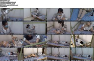 [新月原创] 佳怡自缚的女孩最可爱了白丝LOLITATD手铐把自己完全固定在床上之后忍耐享受-丝依依