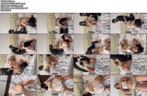 [麦子原创] 妻奴麦子定拍紧缚口塞钢构m腿膝行-丝依依