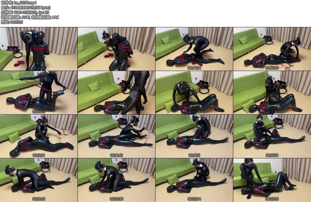 [黑魔法师] 连体黑丝袜出镜拍摄的颜老师抓住了在家中偷窃的变态小偷颜老师决定对全身穿着乳胶的小偷进行严厉又诱惑的-丝依依