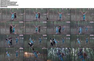 [胜景影视] 旗袍双M树林吊缚-丝依依