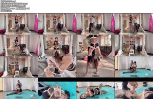 [寻梦苑] 梦梦黑丝KB受尽苦头-丝依依