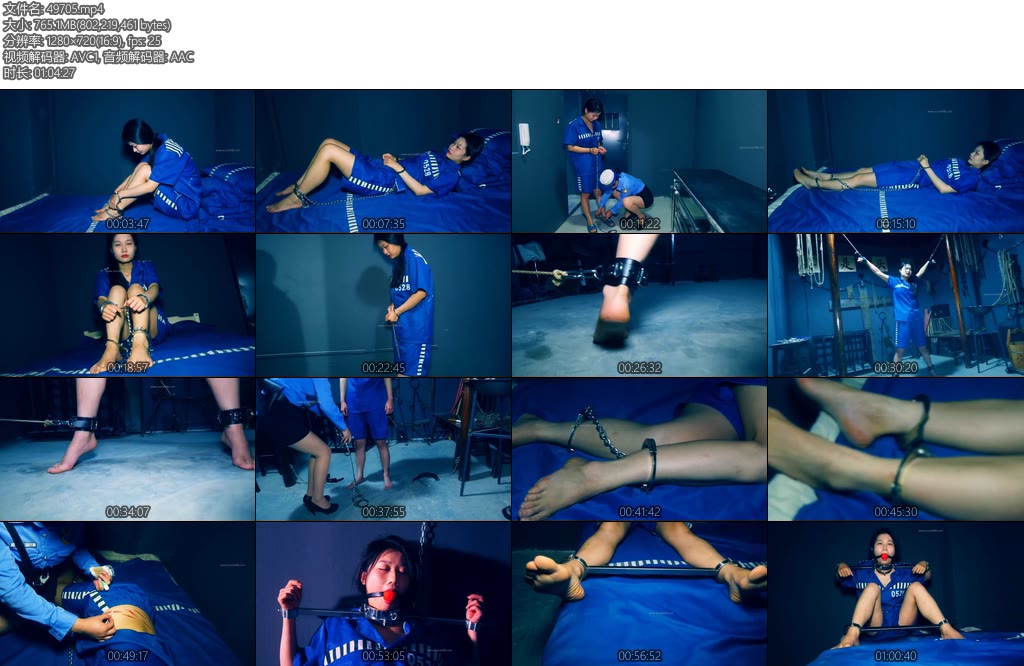 [胜景影视] 中世纪之冷狱女囚朱丽娟因吸毒贩毒及偷渡被抓被判无期还要被鞭刑20鞭最后被秘密关押一级禁锢-丝依依