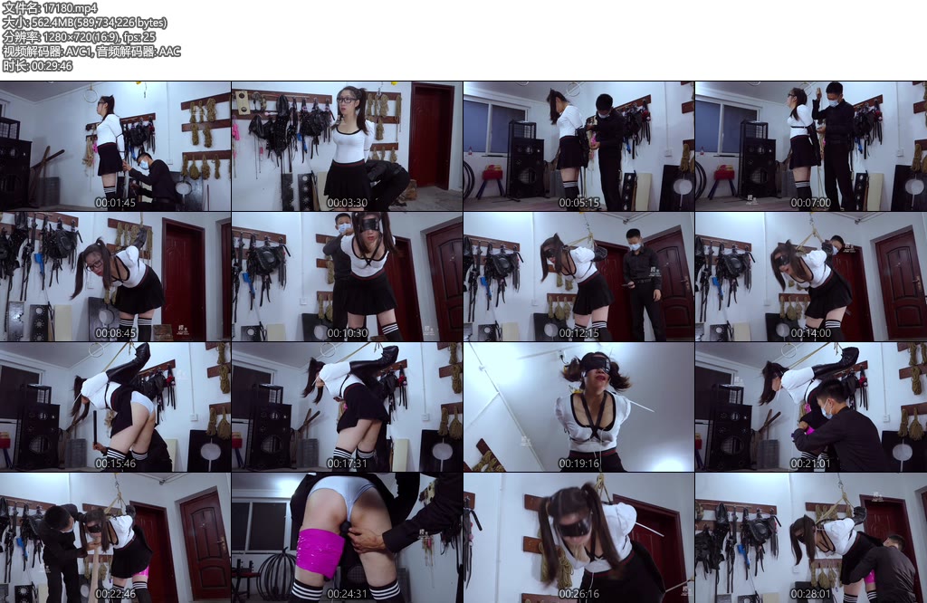 [樱束原创] 小艾单手套反手吊-丝依依