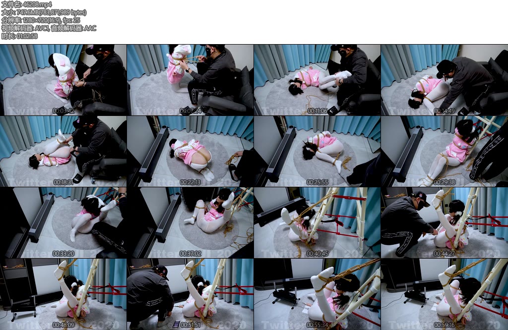 [HUI原创] 潼潼光屁股SP强制开腿姿势很疼嗷嗷大哭-丝依依