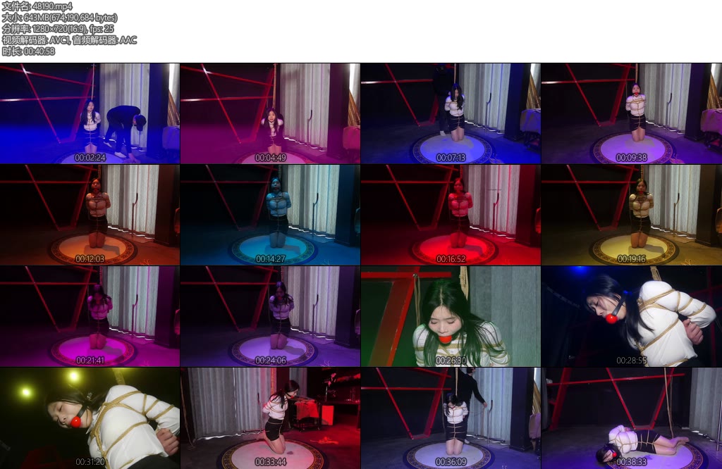 [胜景影视] 新基地女M被戴上超级大口球-丝依依