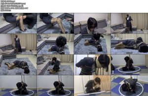 [新月原创] OL装双绳缚场景-丝依依