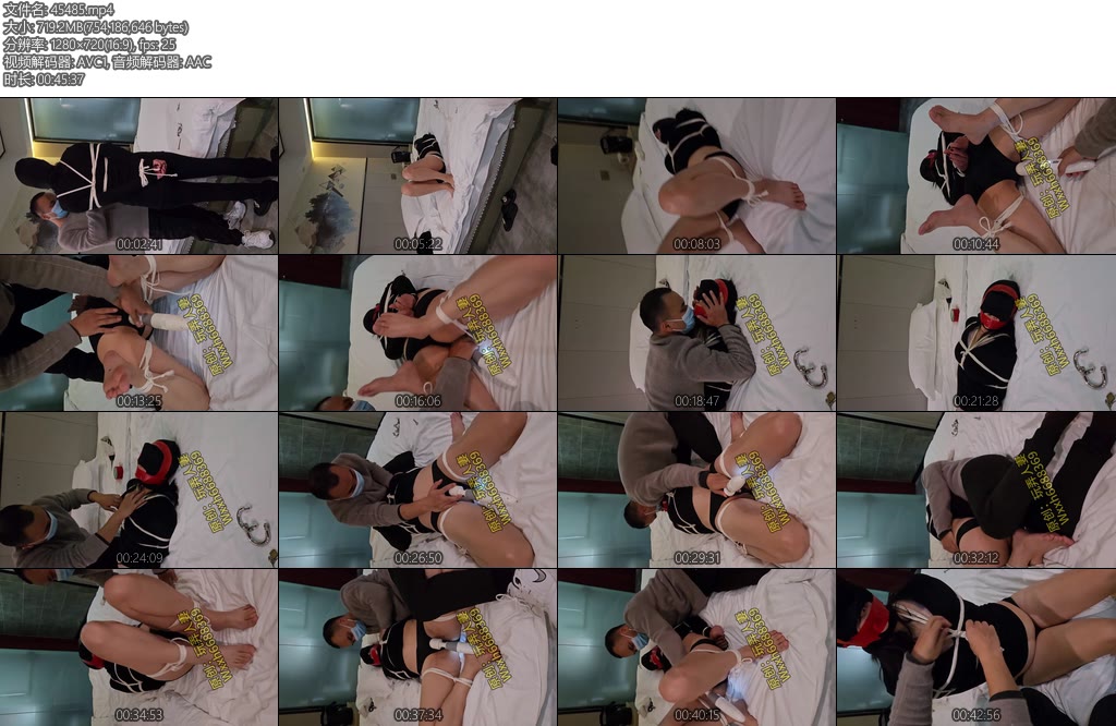 [亚洲绳艺] 人妻被捆绑脱下裤子刚开始很腼腆棒棒一用上就变得特别骚了多姿势持续强高30分钟最后受不了了-丝依依