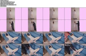 [九尾少女] 白丝体操服高跟美腿诱惑双手被吊缚捆绑塞入TD后同时挠痒调教止寸控制又被开腿捆绑固定强制TD震动挠痒调教GC-丝依依