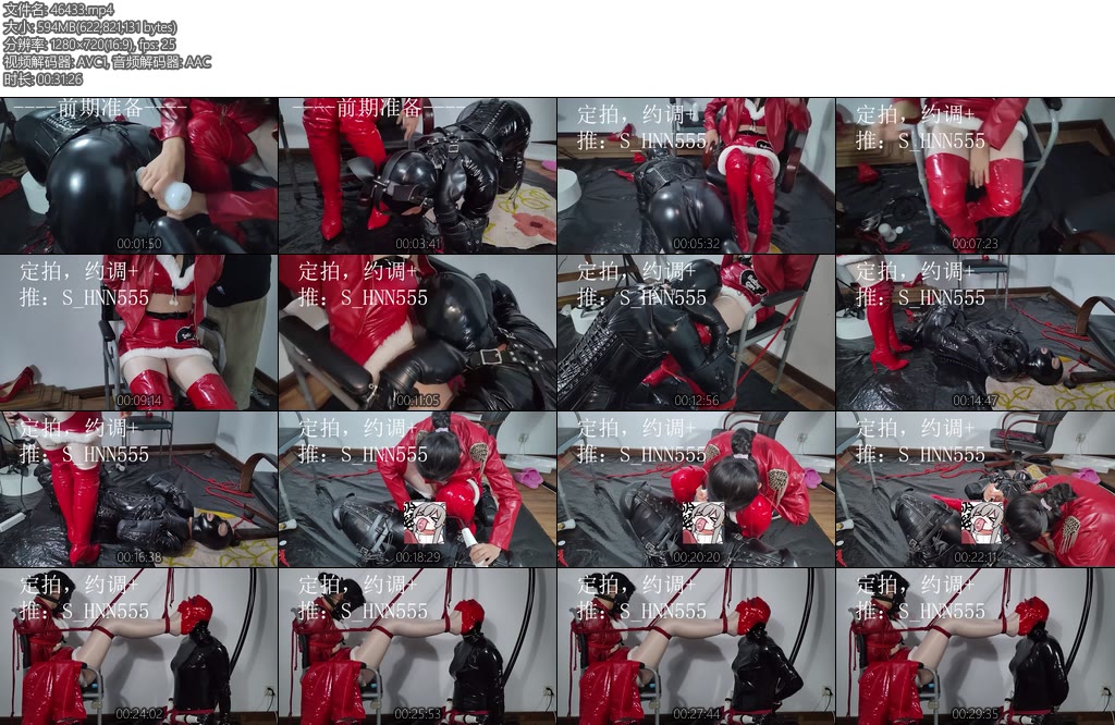 [亚洲绳艺] 女王母狗双双被调-丝依依