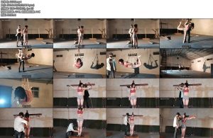 [山鬼原创] 眼镜女孩被吊在废旧仓库-丝依依