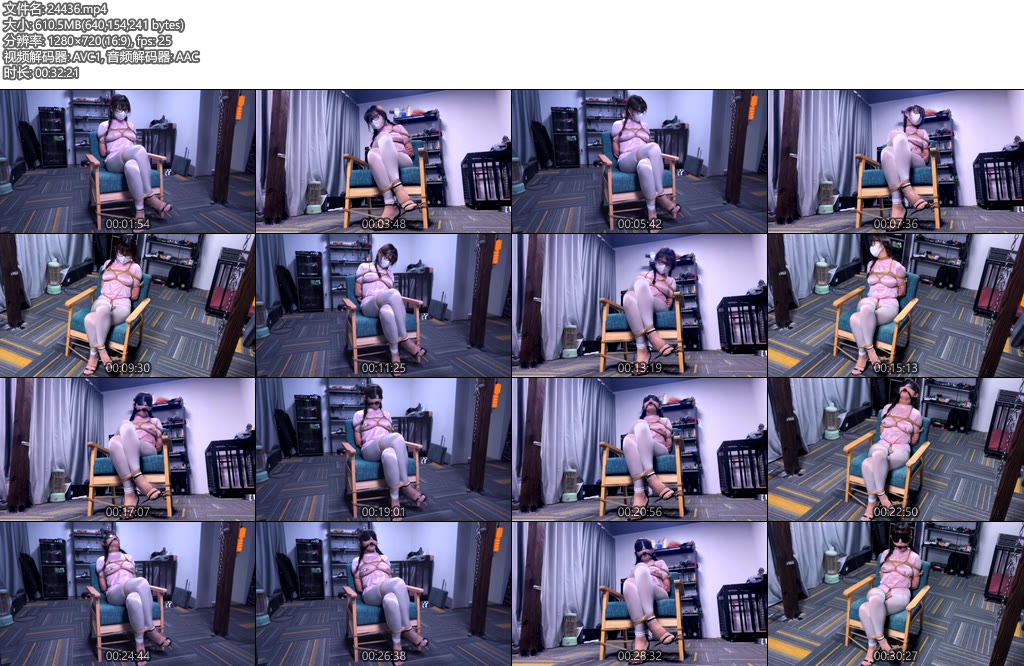 [绳精病] 帮小姐姐改善一下坐姿-丝依依