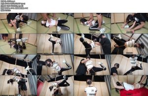 [象人原创] 嗷嗷运动服多场景折磨虐待电击掰腿不停1H长片-丝依依