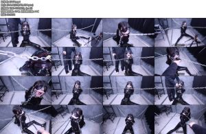 [D-Lemon] 10分ラバー拘束顔責め調教complete plan 眼睛又被蒙起来惹，啊！什么东西在我嘴边？-丝依依