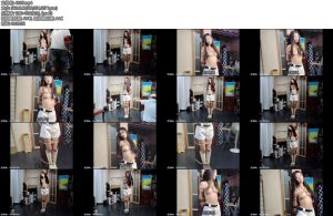 [绳次元] 新模特沁儿定拍作品乳贴站立靠柱固定小白靴定拍完整版-丝依依