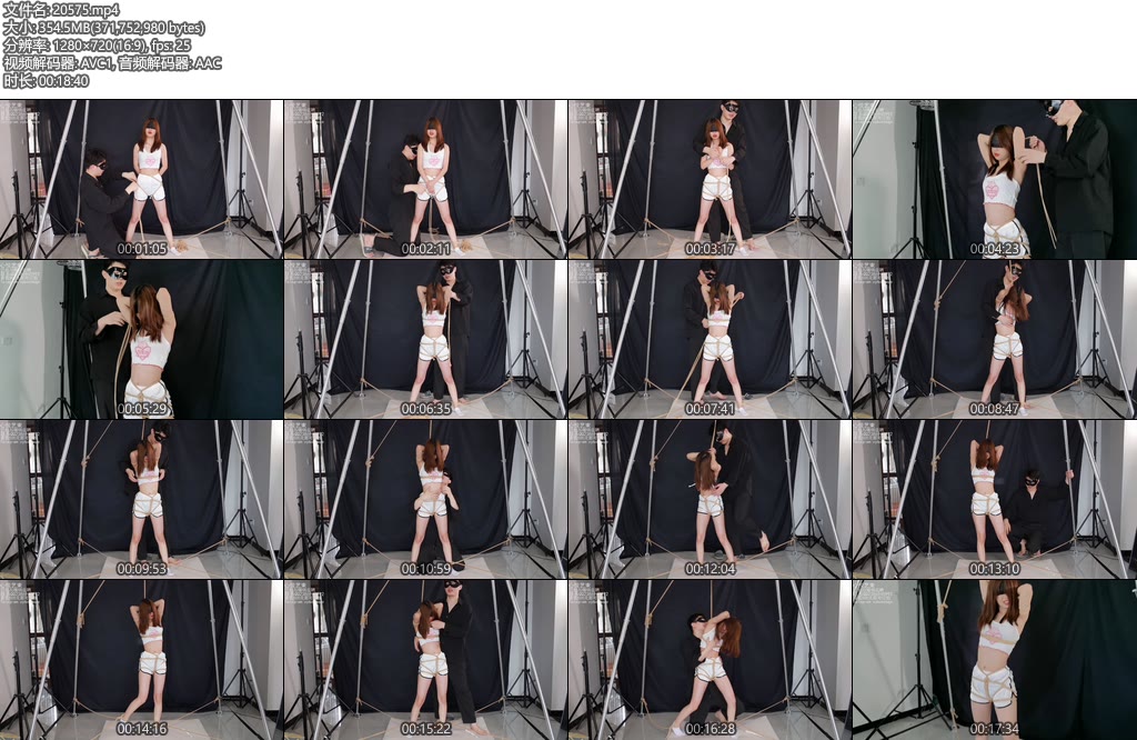 [心悦束艺] 文文后手吊站立TK-丝依依