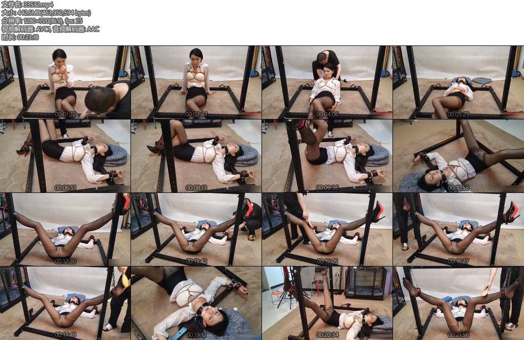 [随心原创] 苏樱仰面固定挠痒-丝依依