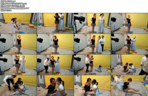 [随心原创] 补课班主任和学生（02）被歹徒绑在一起折磨-丝依依