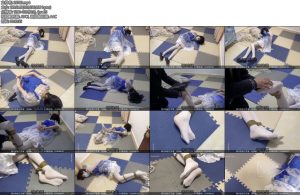 [新月原创] 红豆8字铐洛丽塔白丝惩罚挣扎游戏大长腿太诱惑了-丝依依