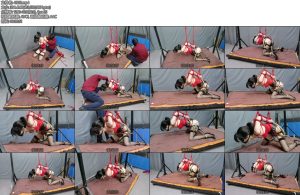 [飞天原创] 直臂可以自己并住肘捆绑的柔仙儿可以轻松地坚持2小时今天被直臂悬空加玩具吊起来不到50分钟挣扎地摇头摆尾地坚持不了啦-丝依依