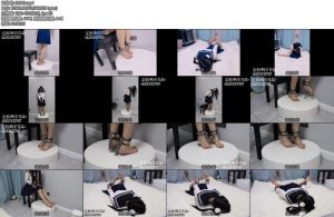 [咕咕精] 咕咕双场景裸足镣铐专场萝莉茶茶裸足镣铐罚站虐足镣铐驷马放置脱缚挑战玉足展示大量特写-丝依依