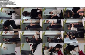 [小黑原创] 大学生背着男朋友来体验捆绑男朋友在家等她她说中途有生理反应了马具充气口塞堵嘴干呕直臂紧缚挣扎-丝依依