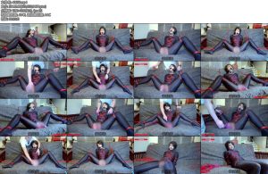 [绳精病] 小偷落难潜入行窃未遂反被擒获捆绑囚禁的小偷惨遭各种羞辱和折磨-丝依依