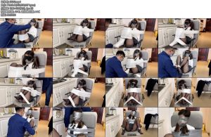 [默示录] 缚艺录小绫小绫椅子束缚胶带缠绕最真实的挣扎无虚假的演技-丝依依
