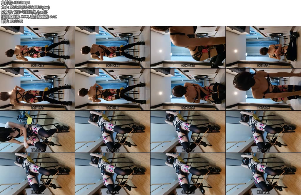 [CD伪娘] 满身淫纹的小伪娘戴好玩具捆着双腿玩弄着自己在嗡嗡声中迎来gc-丝依依