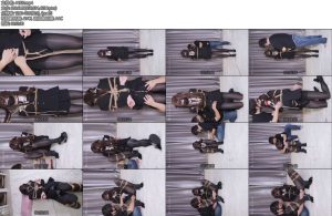 [刻猫猫] 伪娘地雷系日常服黑丝项圈贞操锁-丝依依