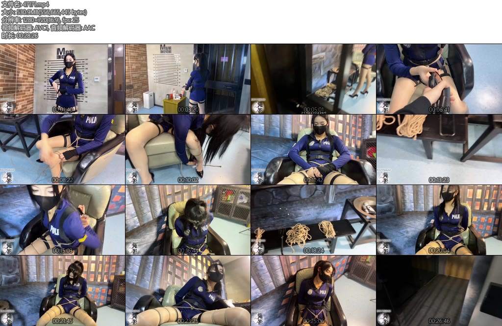 [绳影社] 美女侦探以身入局抓捕黑社会大佬上集-丝依依