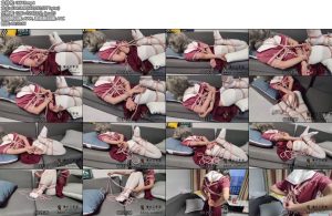 [象人原创] 伪娘小江日式驷马独自挣脱全过程-丝依依