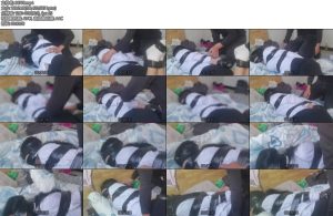 [亚洲绳艺] 直臂胶带玩弄-丝依依