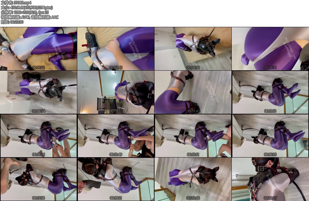 [徒手和小兔] 竞技泳衣死库水竞技泳裤袜眼罩乳胶衣手套微孔头套K9捆绑羞耻狗叫盲犬放置找鞋子游戏SPTK挠脚心震动强高多次-丝依依