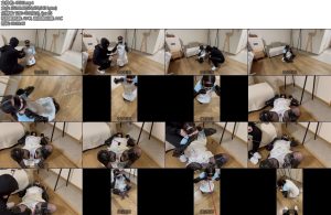 [暖梦原创] 真实调教新入职同事吴晗第二次调教学习做一只狗奴-丝依依