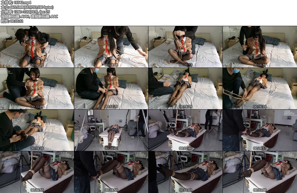 [心悦艺束] 梦泪cos麻衣学姐的人鱼缚放置玩弄-丝依依