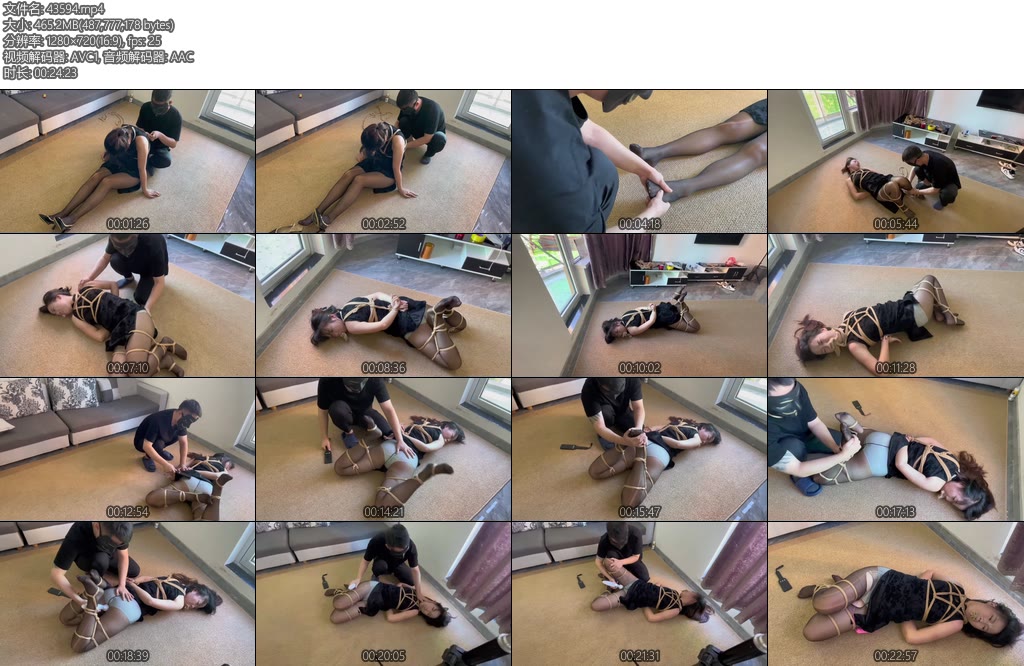 [延江艺束] 原创纯TK视角电梯偶遇高傲普信女把她弄晕带回家粗暴玩弄丝袜把嘴堵满日式勒乳捆绑上半身分腿M绑下半身暴力QG-丝依依