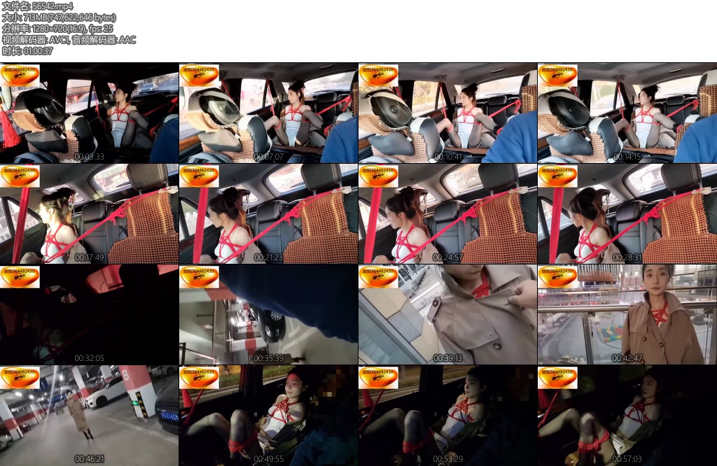 [魅影空间] 绳舞飞扬橘子押运万达户外紧缚行走发布版新模橘子接受挑战万达广场户外首次冬天很冷-丝依依