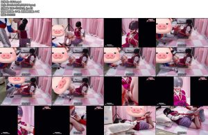 [许墨原创] 新模试镜娜娜侧空红底高跟肉丝空姐-丝依依