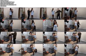 [随心原创] 李然严密弯腰捆绑长时间的禁锢 打屁股挠痒口水-丝依依