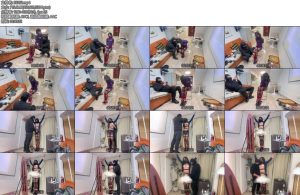 [kilo原创] 下班自缚的女特工被早已入室偷盗的匪徒发现-丝依依