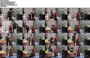 [美曦原创] 强制榨汁训练伪娘电击榨汁调教炎热的夏天也少不了主子的调教舔高跟鞋榨汁电击-丝依依