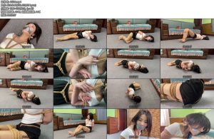 [云雀原创] 柳洋紧缚自救捆绑挣扎丝袜堵嘴勒嘴值得一看鲁S招募兼职模特-丝依依