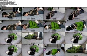 [吴越原创] 性感小猫咪晴子大床上的特殊训练（第二季）脱掉鞋子晾凉脏白袜玩玩小脚丫打打小屁股突然的捂臭鞋驷马放置可怜丫头的挣扎很疲惫-丝依依