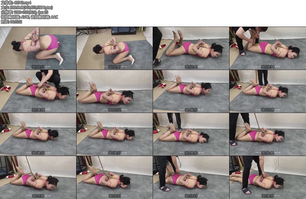 [随心原创] 中年同好体验极限五花驷马深深的痕迹-丝依依