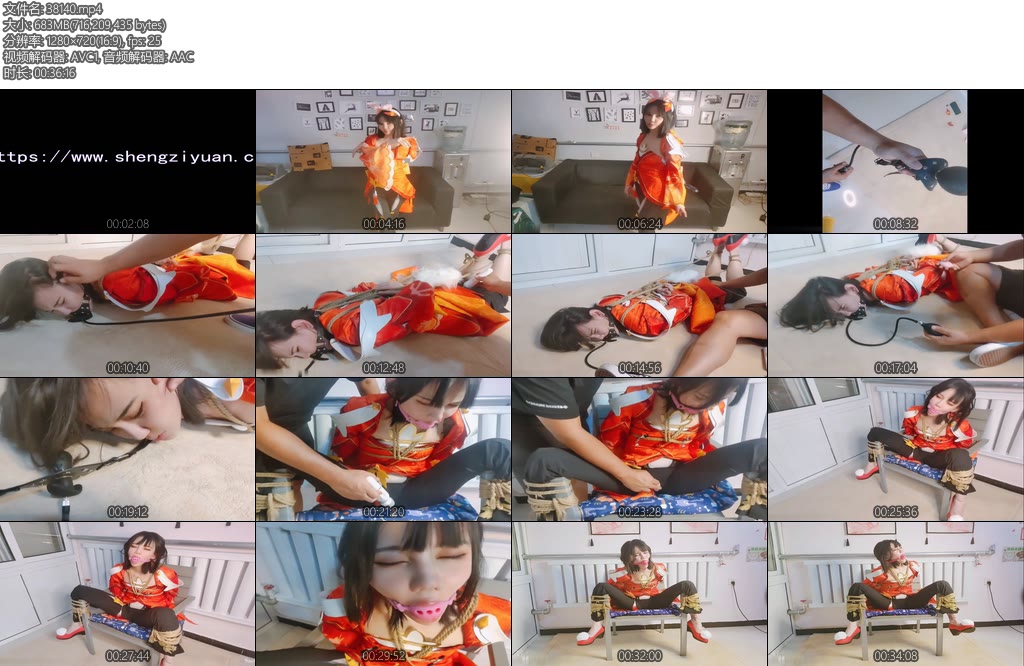 [绳次元] 模特面试被要求COS公孙离完整版-丝依依