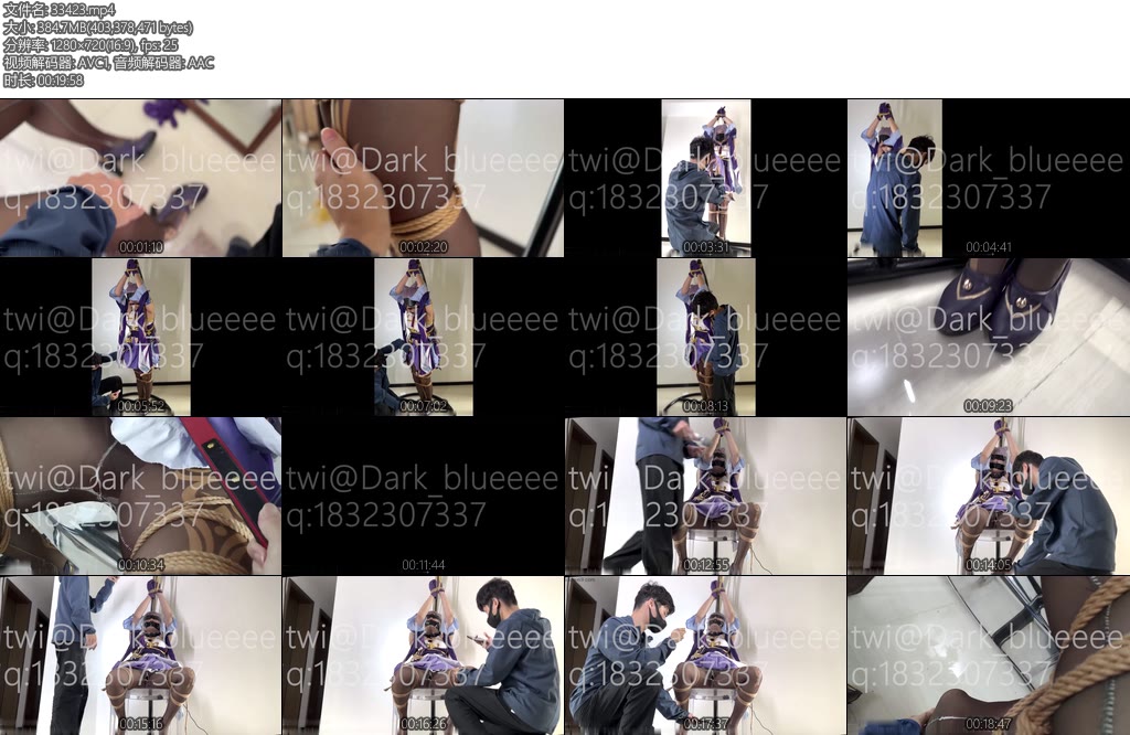 [RLL原创] 雁一cosplay刻晴拘束蒙眼封嘴tdX_XM腿qg-丝依依