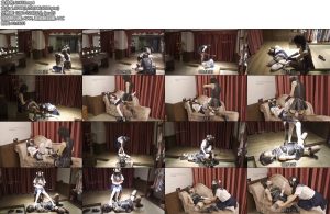 [绿帽学院] 可爱的女装子来了 白丝脚直接塞进嘴巴 女王角色养成体验-丝依依