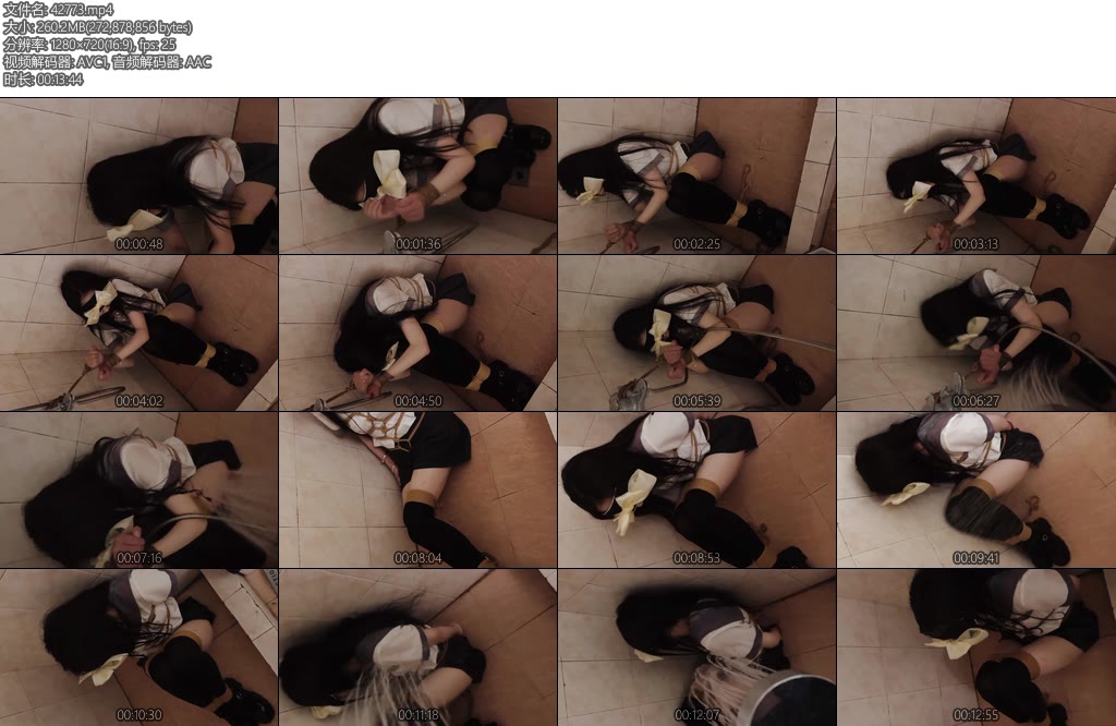 [wokunle] 困困第十弹痛苦的淋水湿身折磨-丝依依