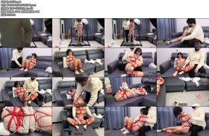 [心悦束艺] 小萝莉的M腿蟹缚-丝依依